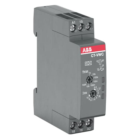 ABB CT-VWC.12 Single Function Electronic Time Relay 1SVR508130R0000 
