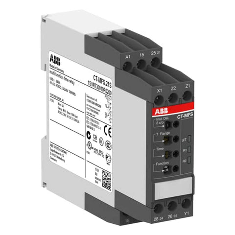 ABB CT-MFS.21S Multifunction Electronic Time Relay 1SVR730010R0200 