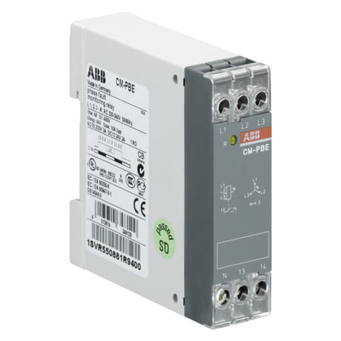 ABB CM-PBE Phase Loss Monitoring Relay 1SVR550881R9400 