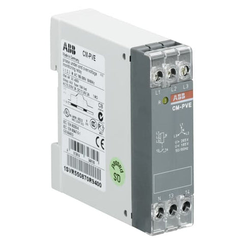 ABB CM-PVE Phase Monitoring Relay 1SVR550870R9400 