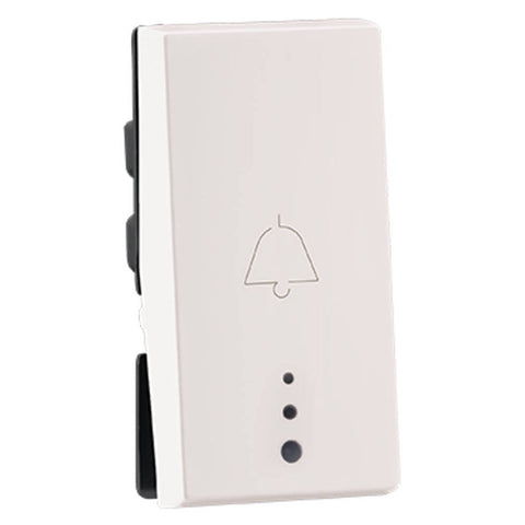 Legrand Myrius Nextgen Bell Push With Indicator 1Way 1M 6A White 6792 21 