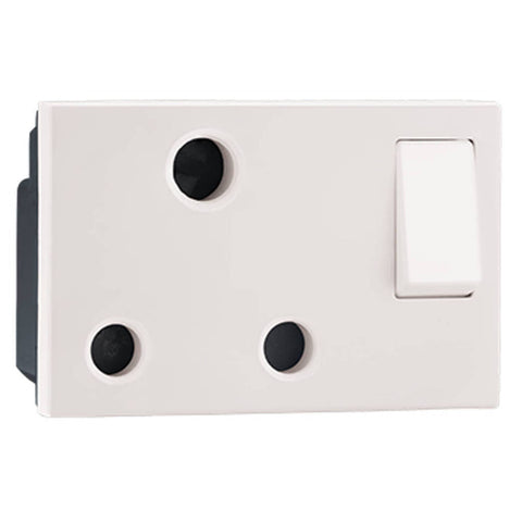 Legrand Myrius Nextgen 3 Pin Switched Socket 3M 16A White 6792 26 