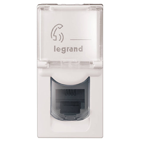 Legrand Myrius Nextgen RJ11 Telephone  1M White 6792 62 