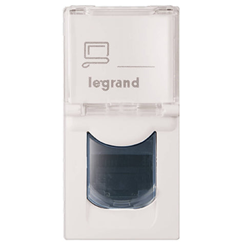 Legrand Myrius Nextgen RJ45 Utp Cat 5Tool Lss With Shutter 1M White 6792 64 
