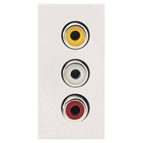 Legrand Myrius Nextgen Preterminated AV Connector 1M White 6792 67 