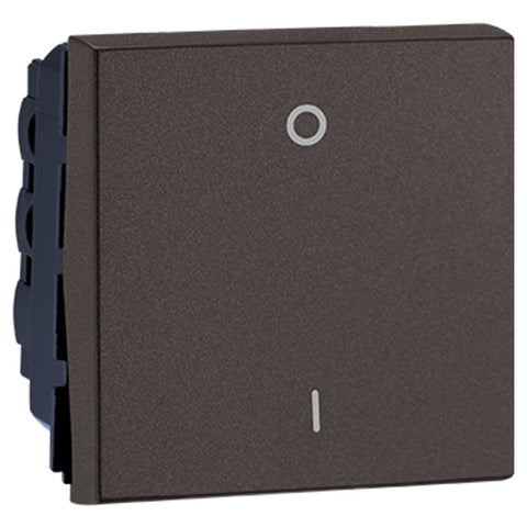 Legrand Myrius Nextgen DP Switch 1Way 2M 20A Charcoal Grey 6794 13 