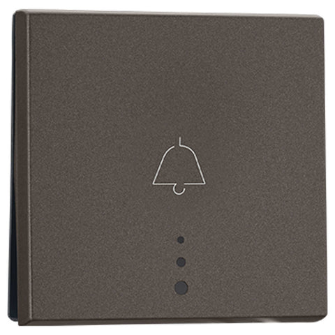 Legrand Myrius Nextgen Bell Push With Indicator 1Way 2M 6A Charcoal Grey 6794 23 