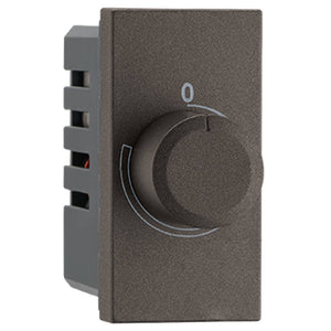 Legrand Myrius Nextgen Rotary Light Dimmer 400W 1M Charcoal Grey 6794 36 