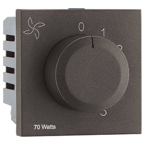 Legrand Myrius Nextgen Fan Step Regulator 70W 2M Charcoal Grey 6794 42 