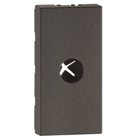 Legrand Myrius Nextgen Cable Outlet 8mm 1M Charcoal Grey 6794 75 