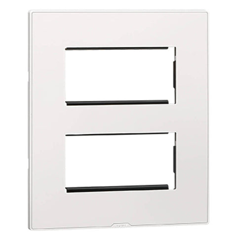 Legrand Myrius Nextgen Plate With Frame 2x4M White 6795 09 