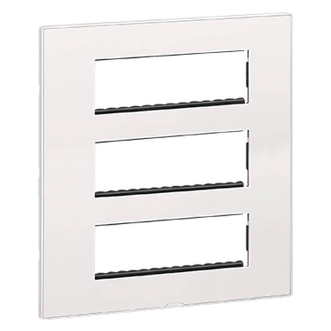 Legrand Myrius Nextgen Plate With Frame 18M White 6795 18 