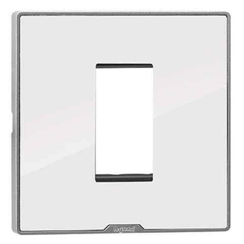 Legrand Myrius Nextgen Plate With Frame 1M Ice White 6795 21 