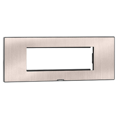 Legrand Myrius Nextgen Plate With Frame 6M Pearl Champagne 6795 66 