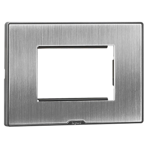 Legrand Myrius Nextgen Plate With Frame 3M Sonic Silver 6795 83 