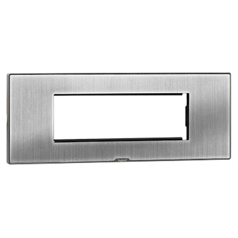Legrand Myrius Nextgen Plate With Frame 6M Sonic Silver 6795 86 