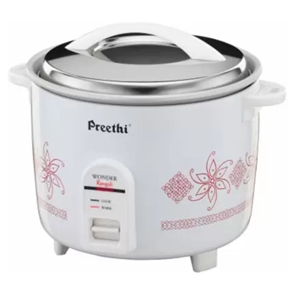 Preethi Rangoli Rice Cooker Double Pan 2.2 Litres RC 321