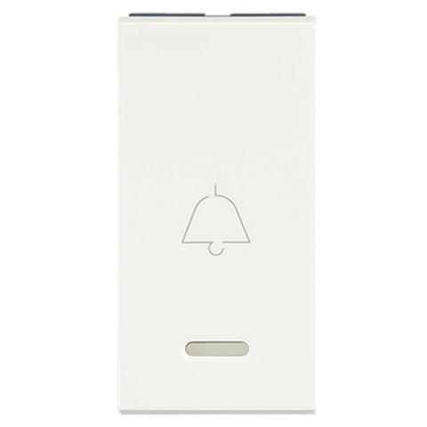 Legrand Arteor Push Button With Indicator SP 1Way 1M 6A White 5734 14 