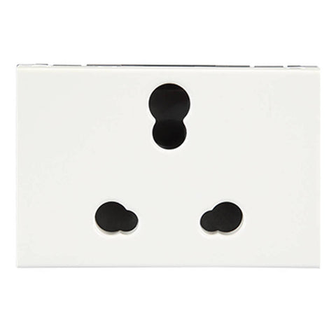 Legrand Arteor 3 Pin Socket Shutter 3M 6/16A White 5734 67 