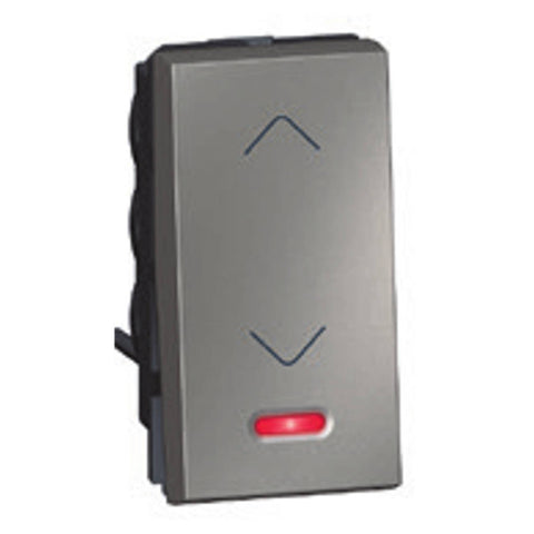 Legrand Arteor Switch With Indicator SP 2Way 1M 6A Magnesium 5736 03 