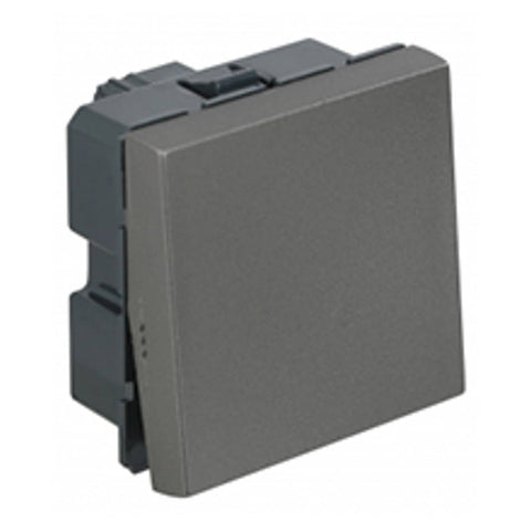Legrand Arteor Switch SP 1Way 2M 20A Magnesium 5736 52 