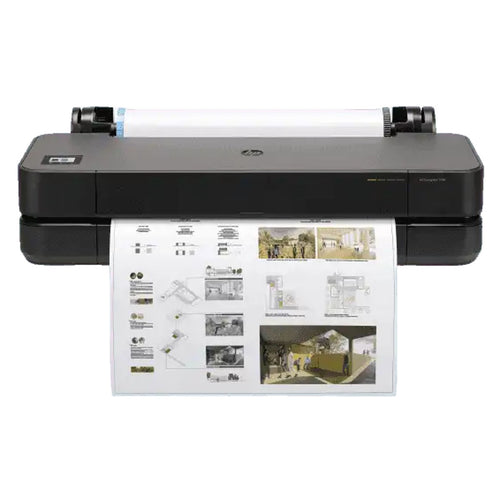 HP DesignJet T230 Large Format Compact Wireless Plotter Printer 24 Inch 
