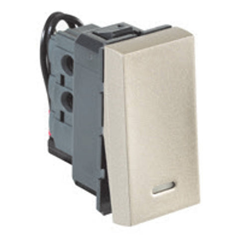 Legrand Arteor Switch With indicator SP 1Way 1M 6A Champagne  5748 01 