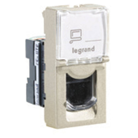 Legrand Arteor RJ45 Cat 5 UTP Information Socket 1M Champagne  5748 47 