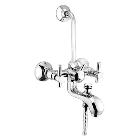 KAG Infinix Channel Aqua Faucet Wall Mixer 3 In 1 Taps Light 