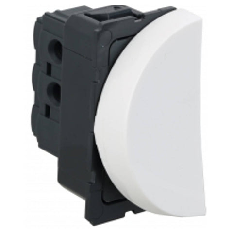 Legrand Arteor Push Button Switch SP 1Way Left 1M White 5733 09 