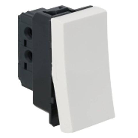 Legrand Arteor Push Button Switch SP 1Way Middle 1M 6A White 5733 10 