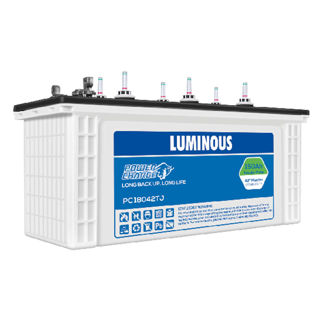 Luminous Power Charge Tubular Inverter Battery 150Ah PC18042TJ