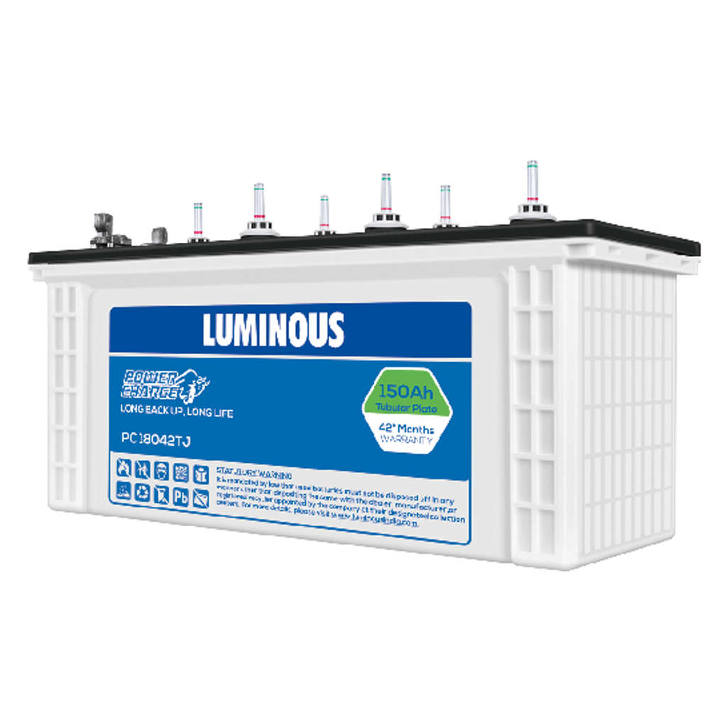 Luminous Power Charge Tubular Inverter Battery 150Ah PC18042TJ
