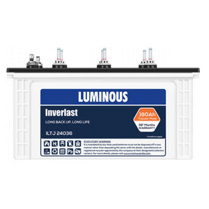 Luminous Inverlast Tubular Inverter Battery 180Ah ILTJ24036 