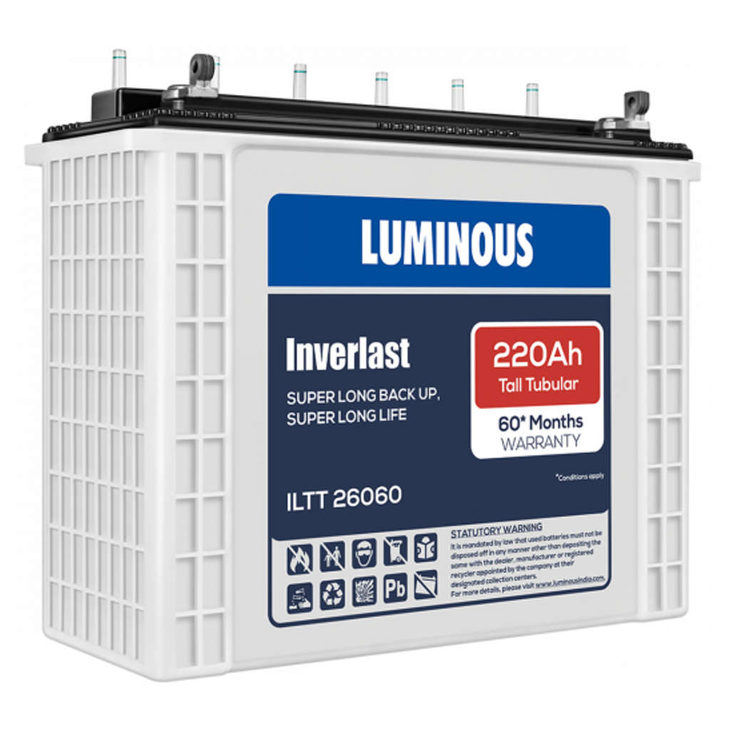 Luminous Inverlast Tubular Inverter Battery 220Ah ILTT26060