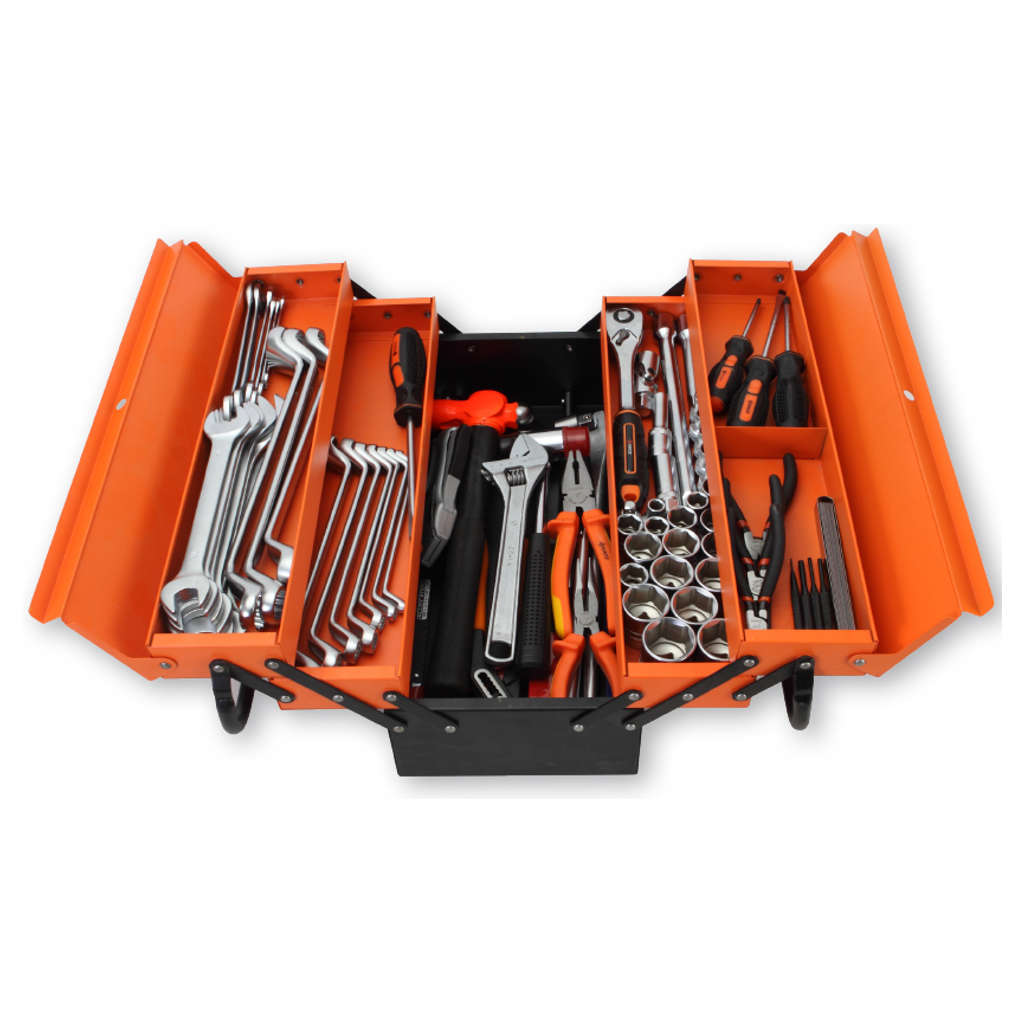 Buy Groz Cantilever Tool Box Kit 5 Tray 84 Pcs MTB/5/84/AU Online