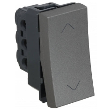 Legrand Arteor Switch SP 2Way Middle 1M 20A Magnesium 5731 24 