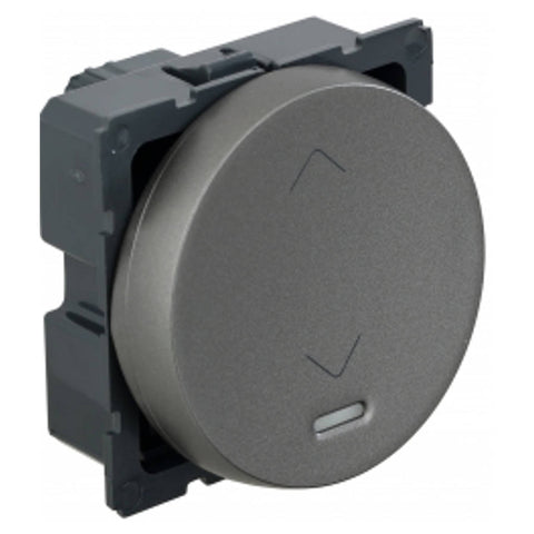 Legrand Arteor Switch With Indicator SP 2Way Right 2M 20A Magnesium 5731 71 