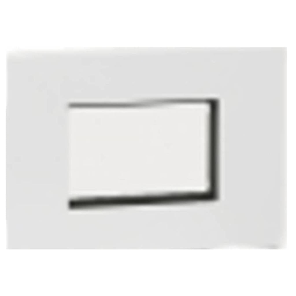 Legrand Arteor Square Cover Plates With Metal Frame White