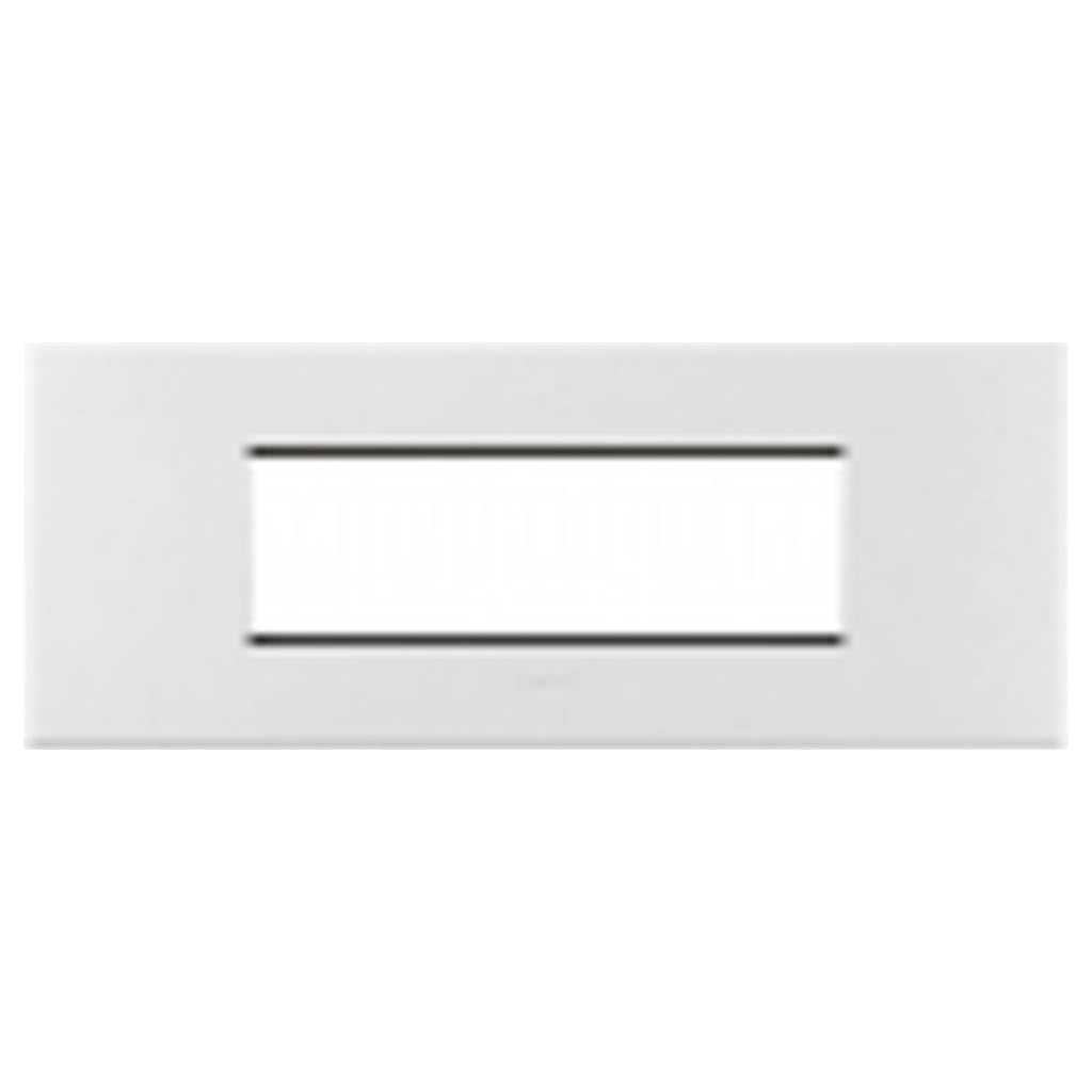 Legrand Arteor Square Cover Plates With Metal Frame White