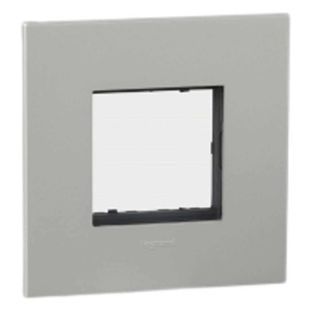 Legrand Arteor Pearl Aluminium Cover Plates With Overmoulded Frame Pearl Aluminium