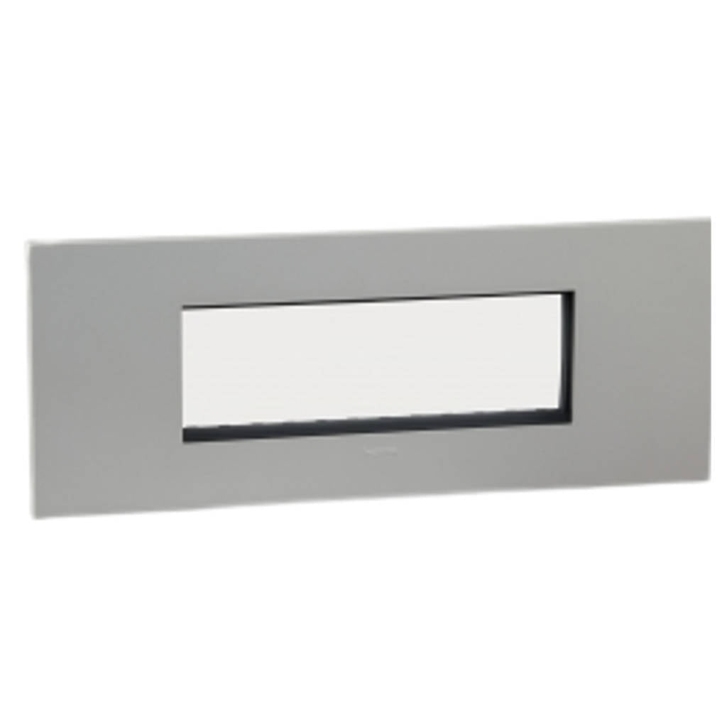 Legrand Arteor Pearl Aluminium Cover Plates With Overmoulded Frame Pearl Aluminium