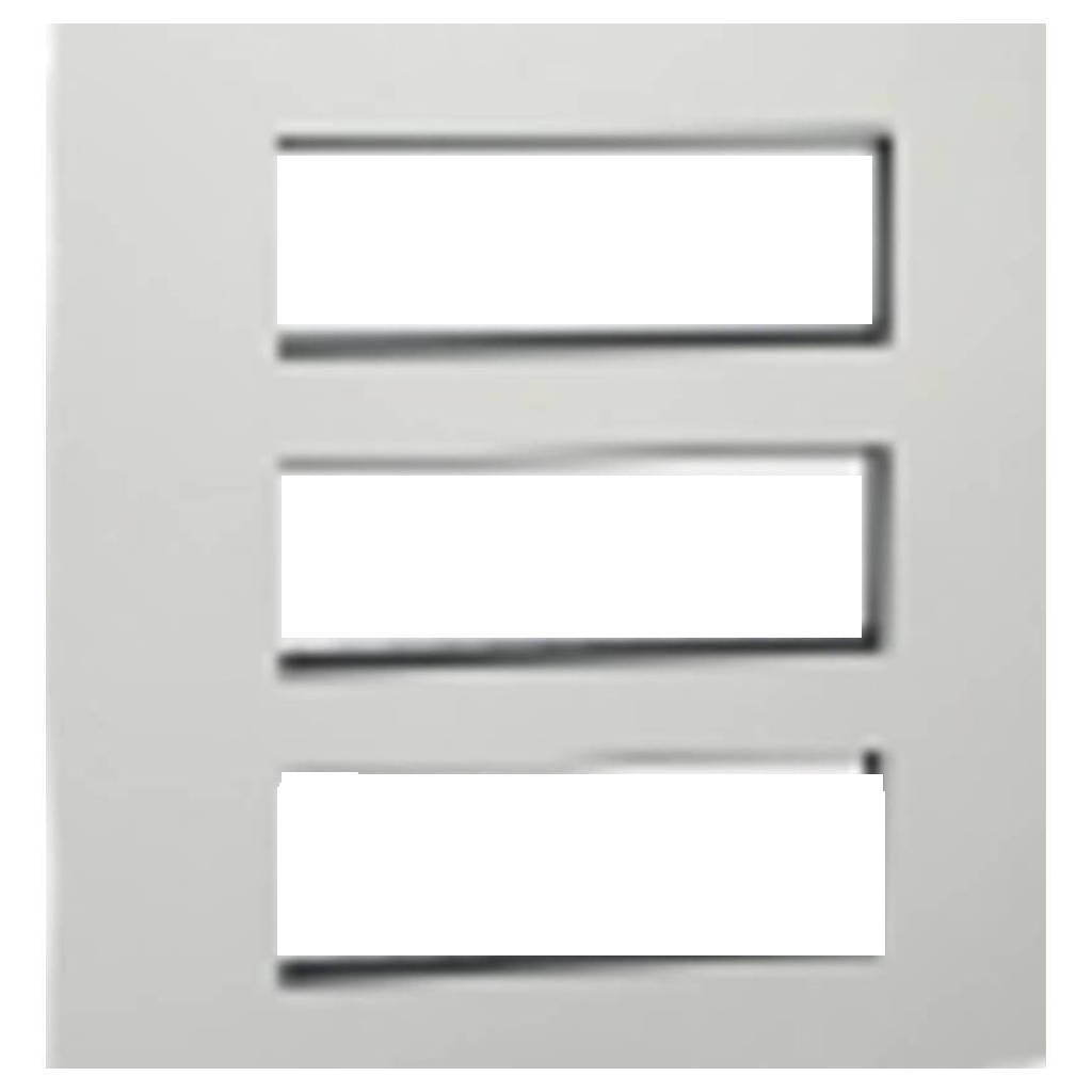 Legrand Arteor Pearl Aluminium Cover Plates With Overmoulded Frame Pearl Aluminium