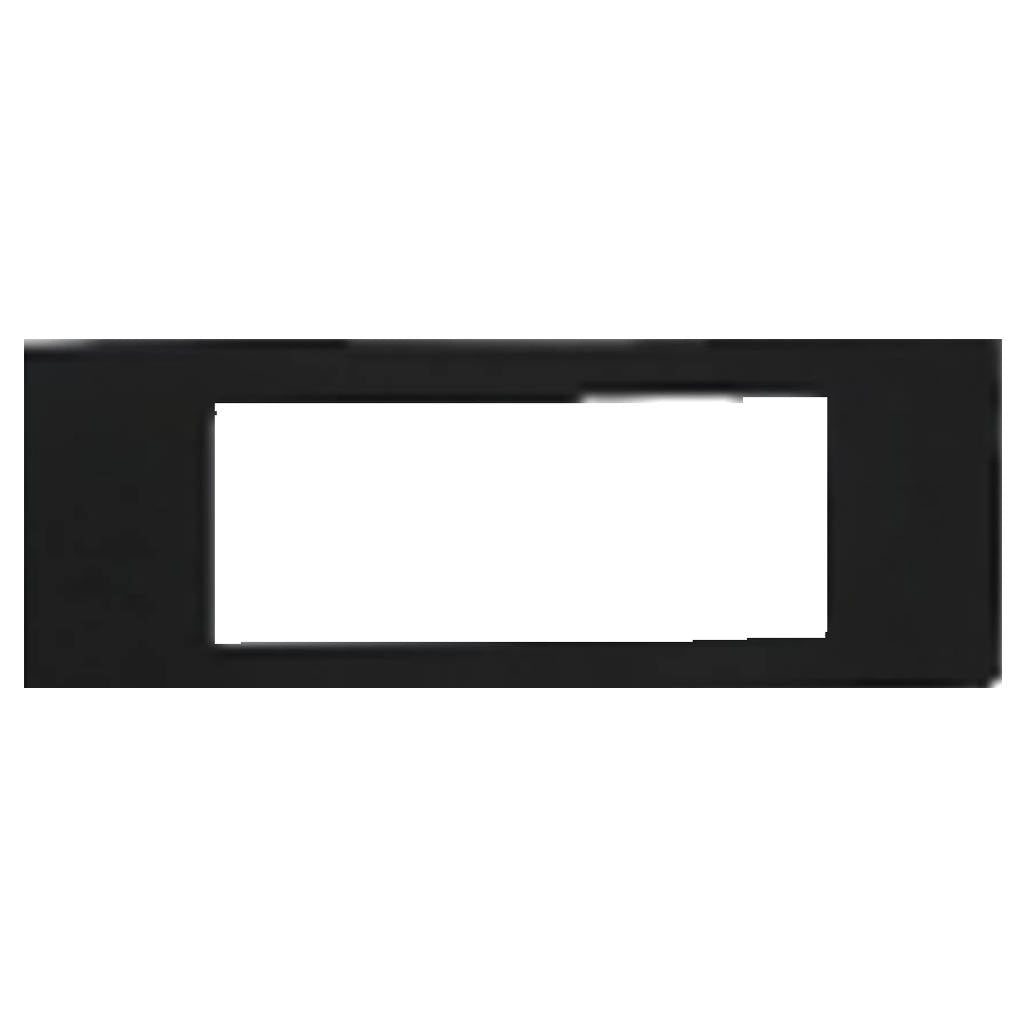 Legrand Arteor Mirror Black Cover Plates With Overmoulded Frame Mirror Black