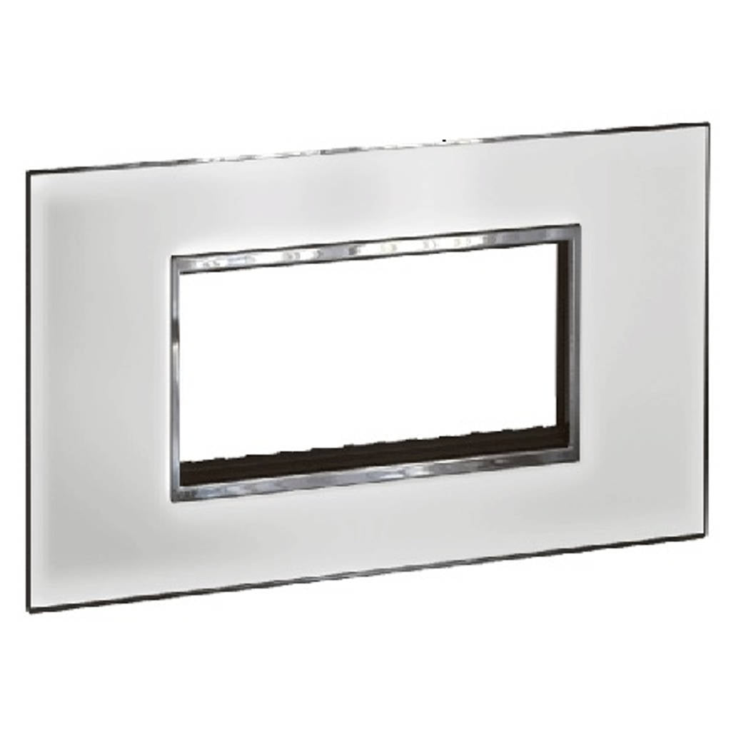 Legrand Arteor Cover Plates With Overmoulded Frame Mirror White