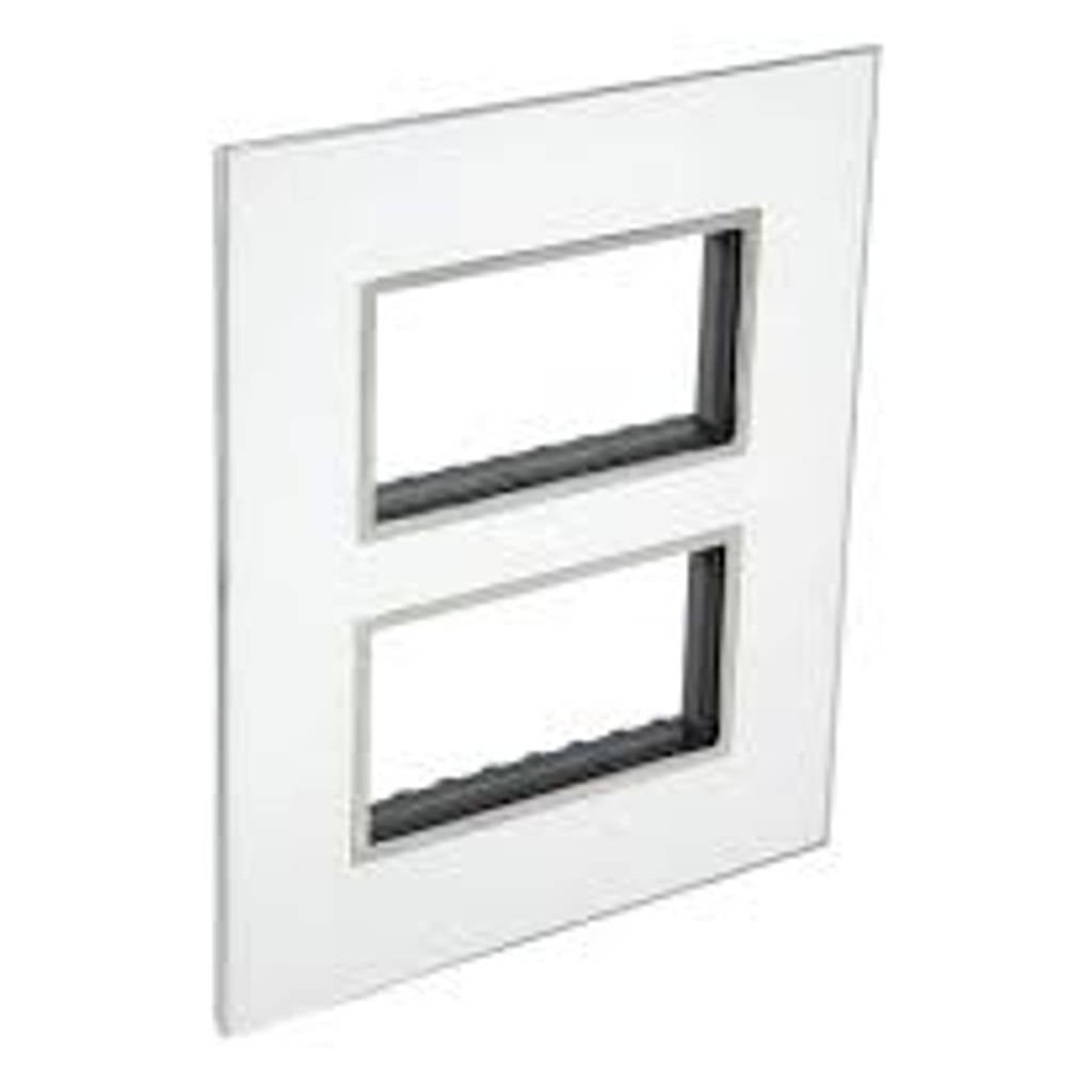 Legrand Arteor Cover Plates With Overmoulded Frame Mirror White