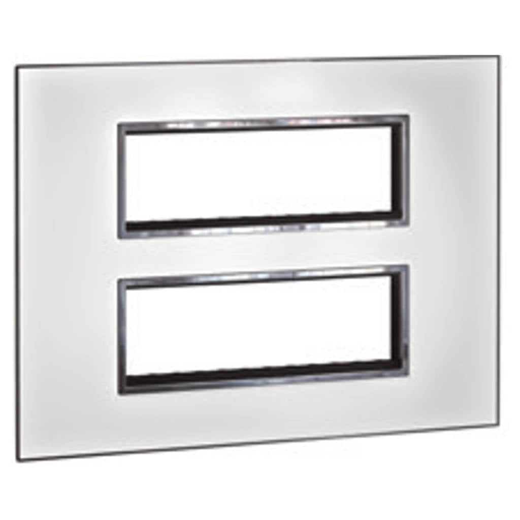 Legrand Arteor Cover Plates With Overmoulded Frame Mirror White