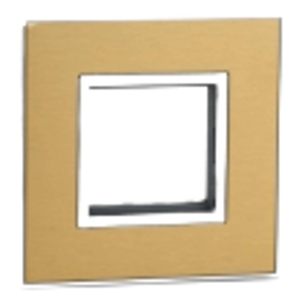 Legrand Arteor Cover Plates With Overmoulded Frame Gold brass