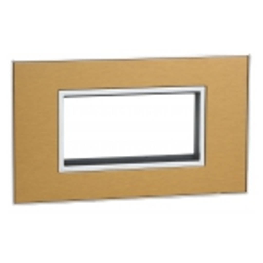 Legrand Arteor Cover Plates With Overmoulded Frame Gold brass