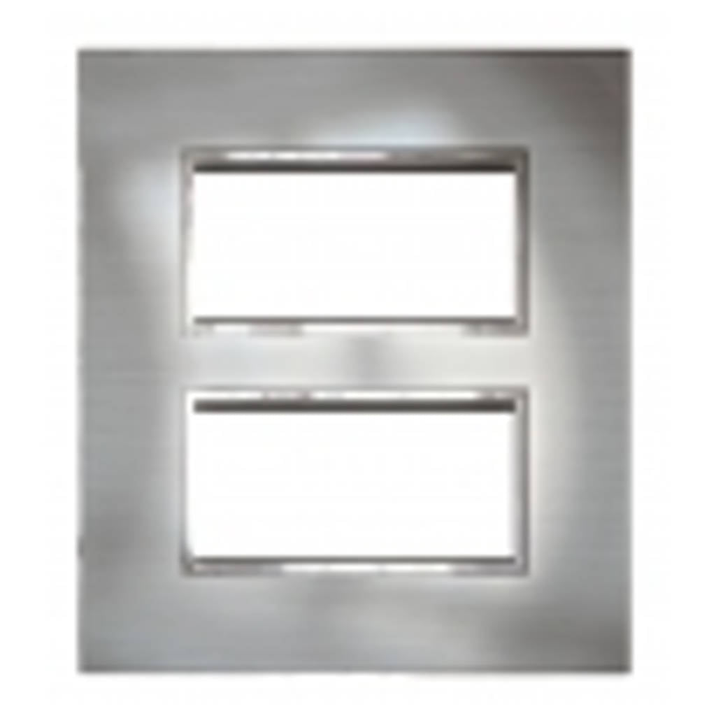 Legrand Arteor Cover Plates With Overmoulded Frame Stainless steel